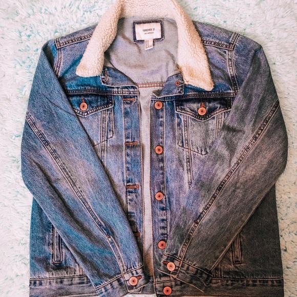 Forever 21 Jackets & Blazers - Oversized Jean Jacket